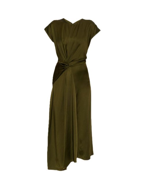 Abito midi Aria Victoria Beckham | 1426WDR007292D9990 MARSHGREEN